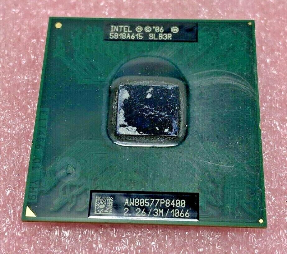 Intel SLB3R 2.26Ghz P8400 1066Mhz 3Mb Core 2 Duo Mobile Processor CPU