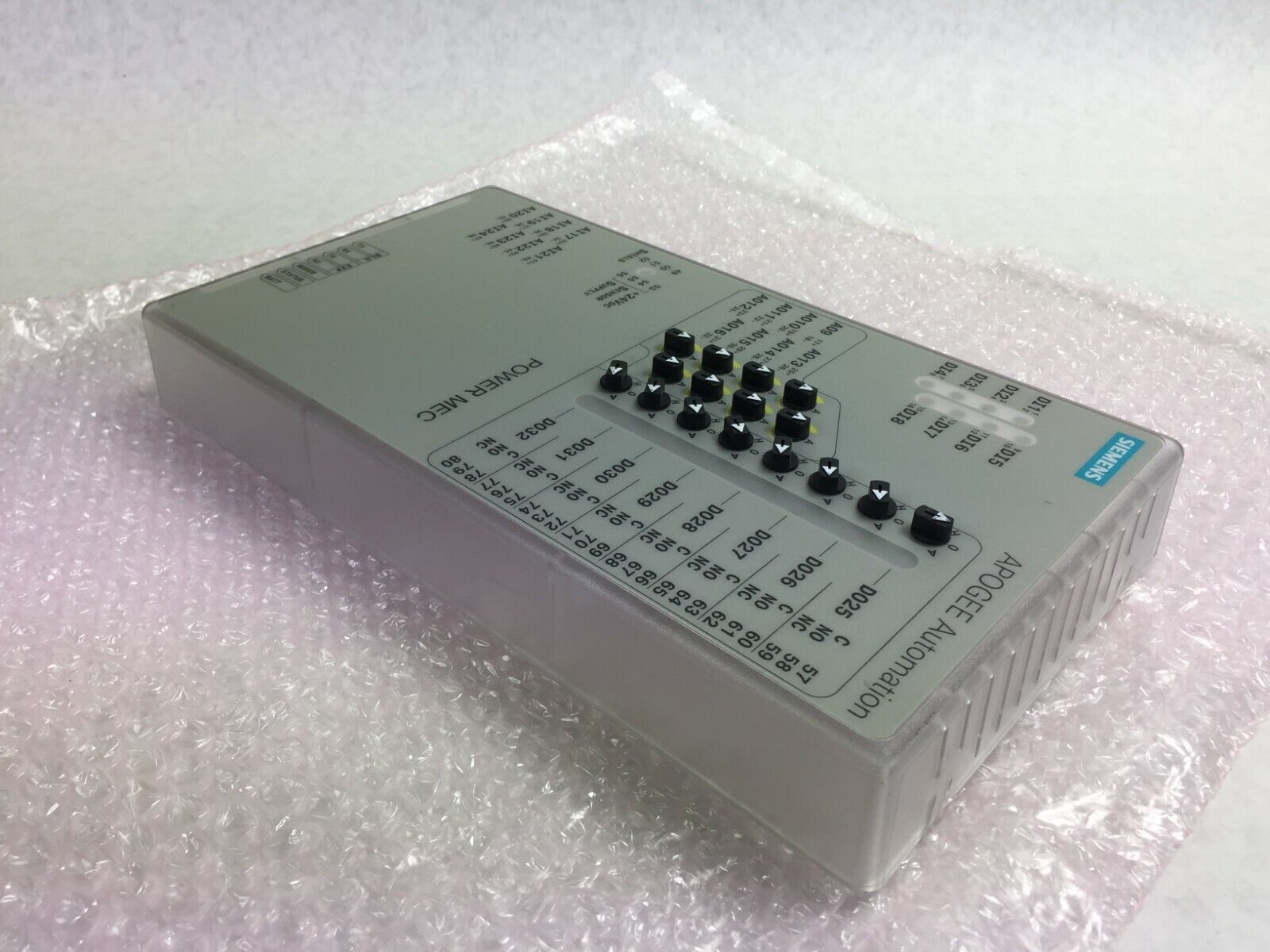 SIEMENS APOGEE Automation Power Mec   Front Cover ONLY