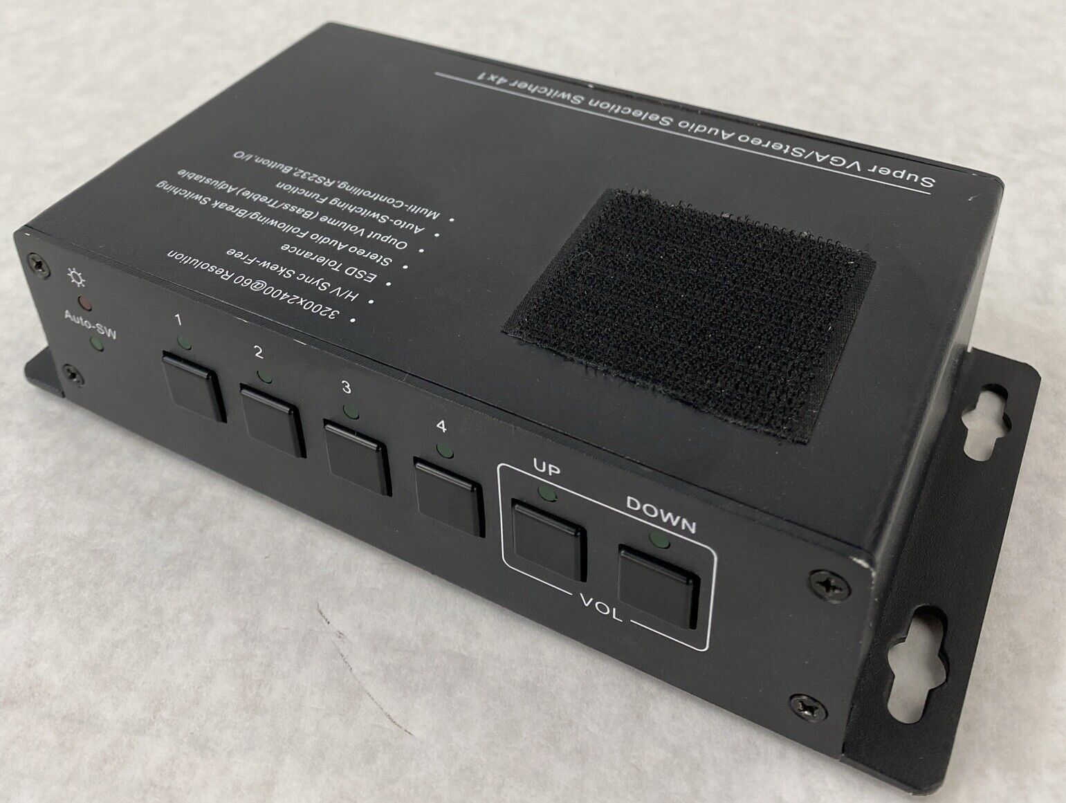 Aurora AS-41V R2 4 x 1 Super VGA Stereo Audio Selection Switcher NO PSU