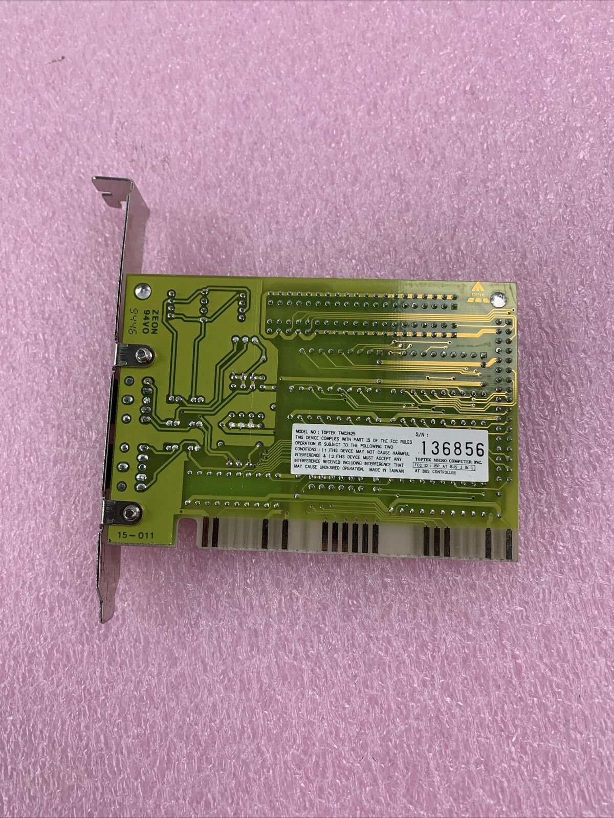 Toptek Micro Computers valled golden Sound Card Ver 3