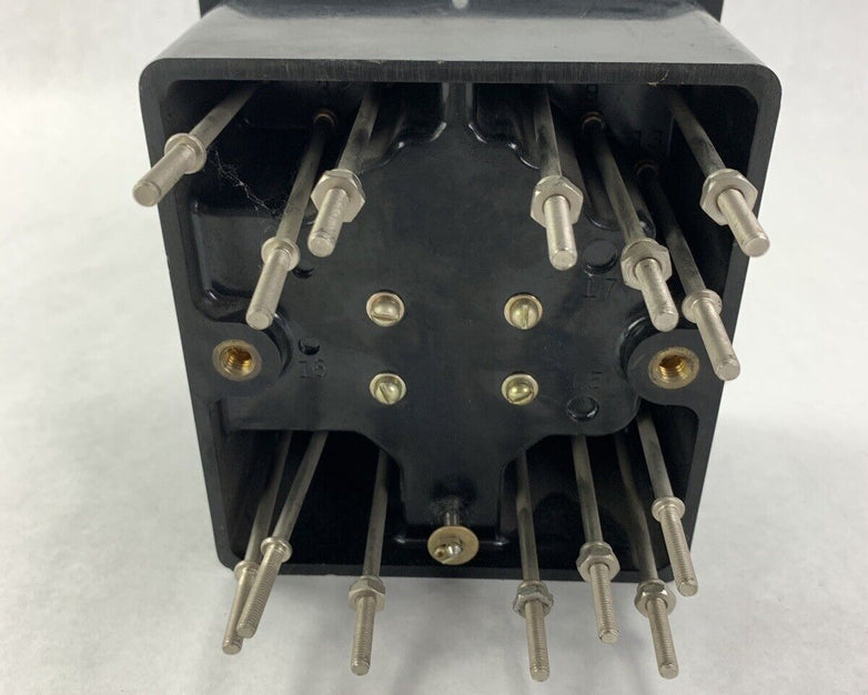 GE 12HFA151A2F Auxiliary Relay 125 Volts DC/CY Type HFA No Cover