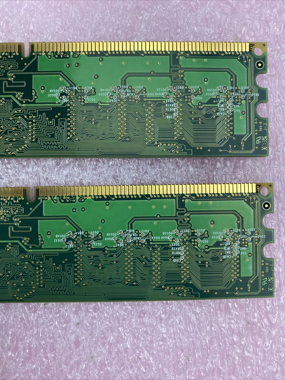 2x 512MB Samsung 5300U desktop PC RAM DDR2 M378T6553EZS-CE6