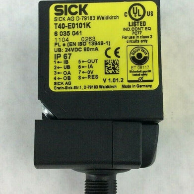 Lot of 2 Sick Safety Switch Electronic Relay T40-E0101K AG D-79183
