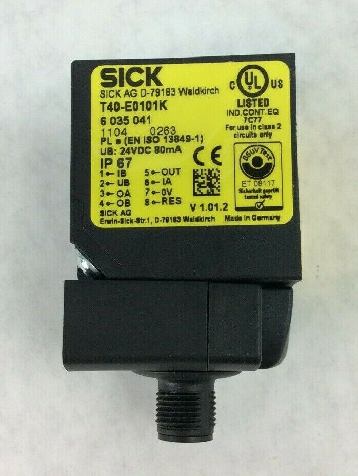 Lot of 2 Sick Safety Switch Electronic Relay T40-E0101K AG D-79183