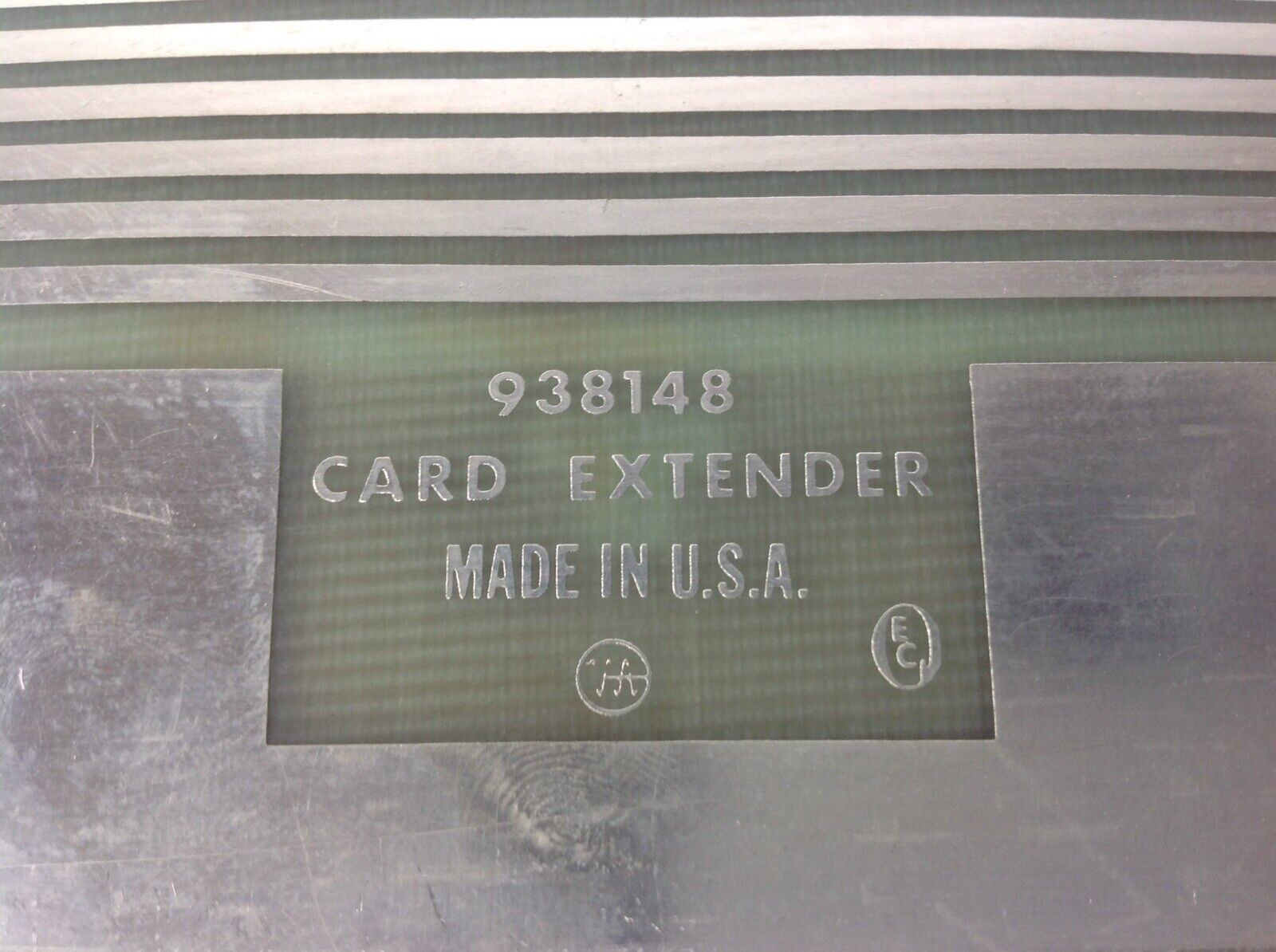 Vintage Card Extender 938148 36 Pin with Birtcher 16B-20-3 Rails
