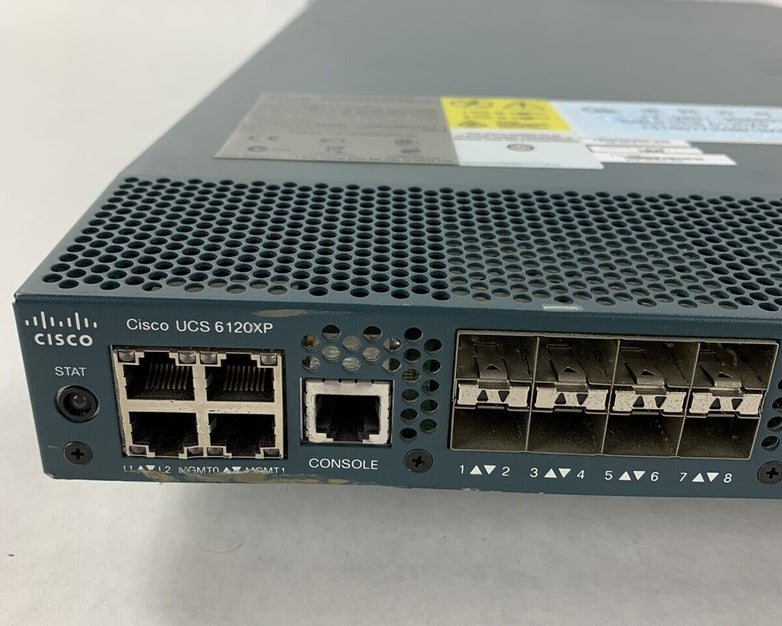 Cisco UCS6100 20 Port Managed Switch N10-S6100 V03 2x PWS and Fans