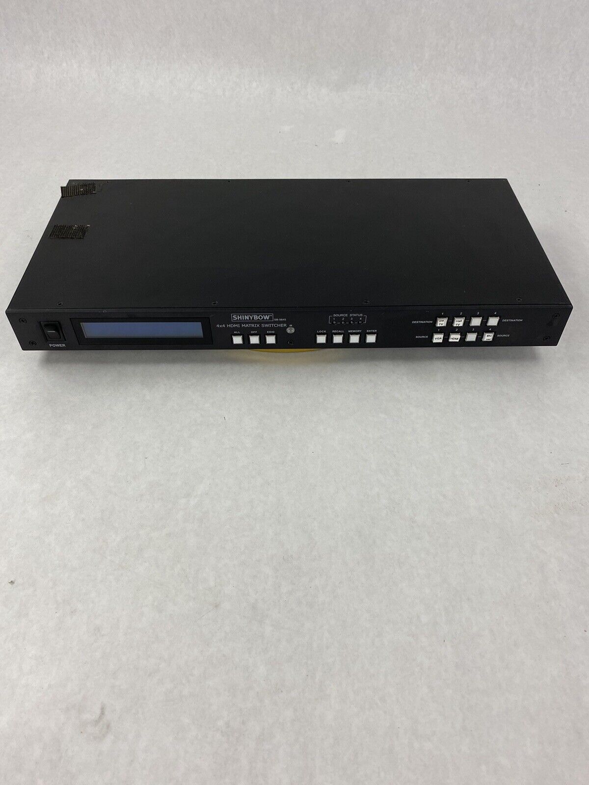 Shinybow SB-5645 4x4 HDMI Matrix Routing Switcher (No Power Cable)