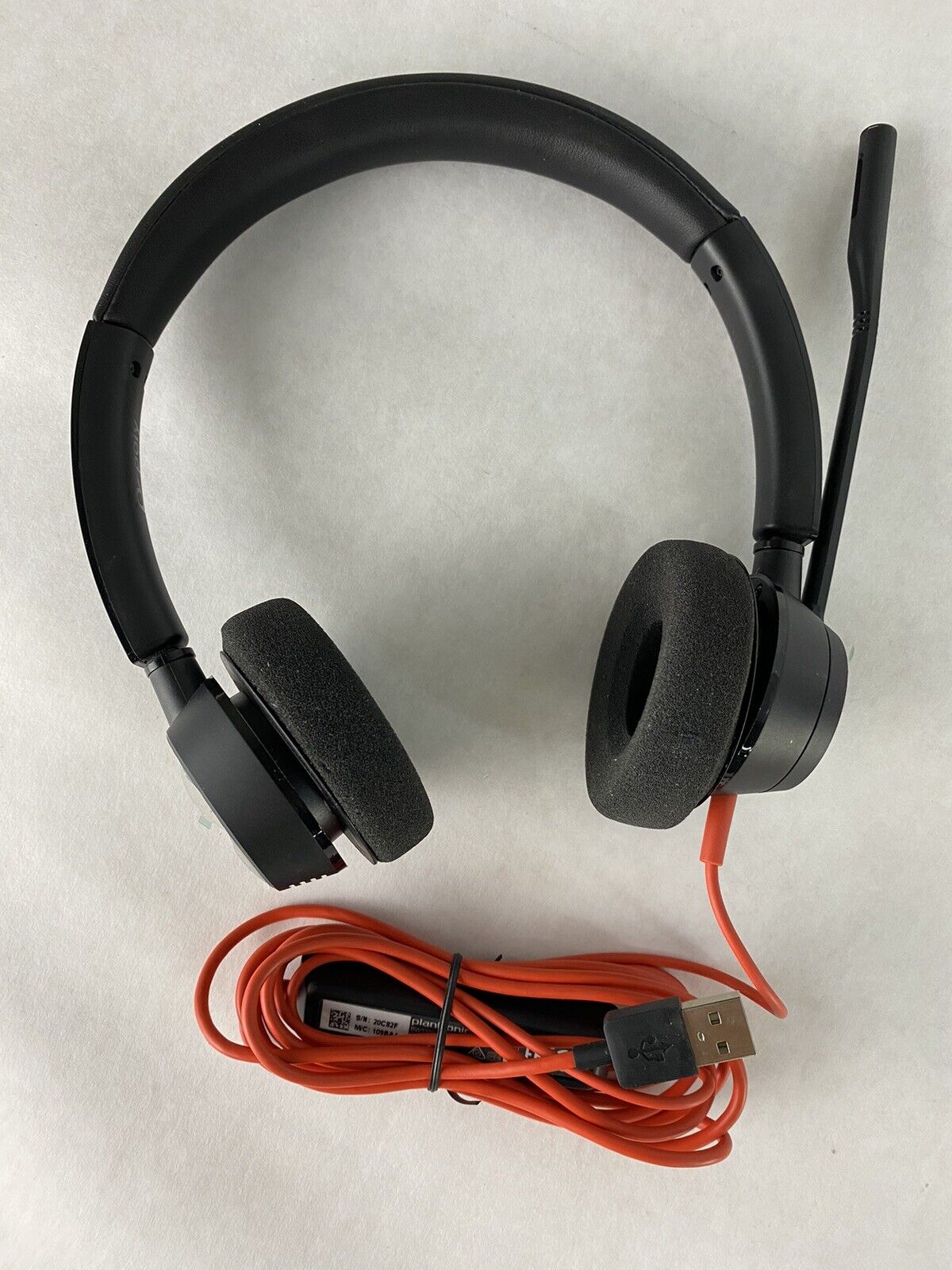 Plantronics Blackwire 3320 BW3320 USB-A  BAD MICROPHONE