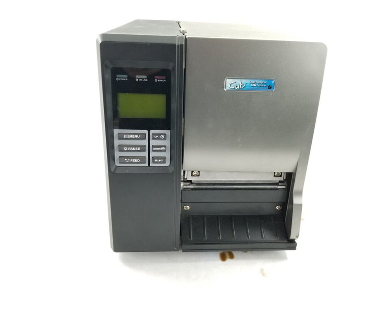 CUB CB-824i 203dpi Thermal Transfer Printer Parts or Repair Paper Jams