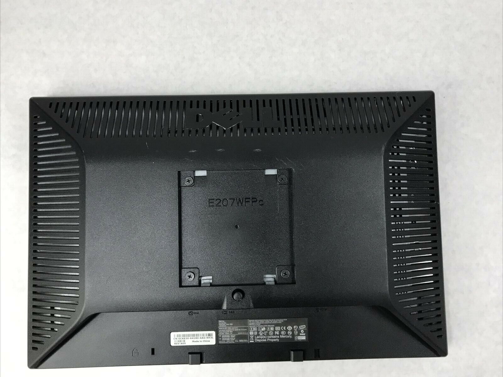 LOT OF 2 Dell E207WFPC 20 Inch Monitor DVI VGA - Grade B