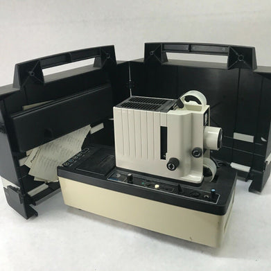 Vintage Dukane Micromatic II Sound Filmstrip Projector with Case