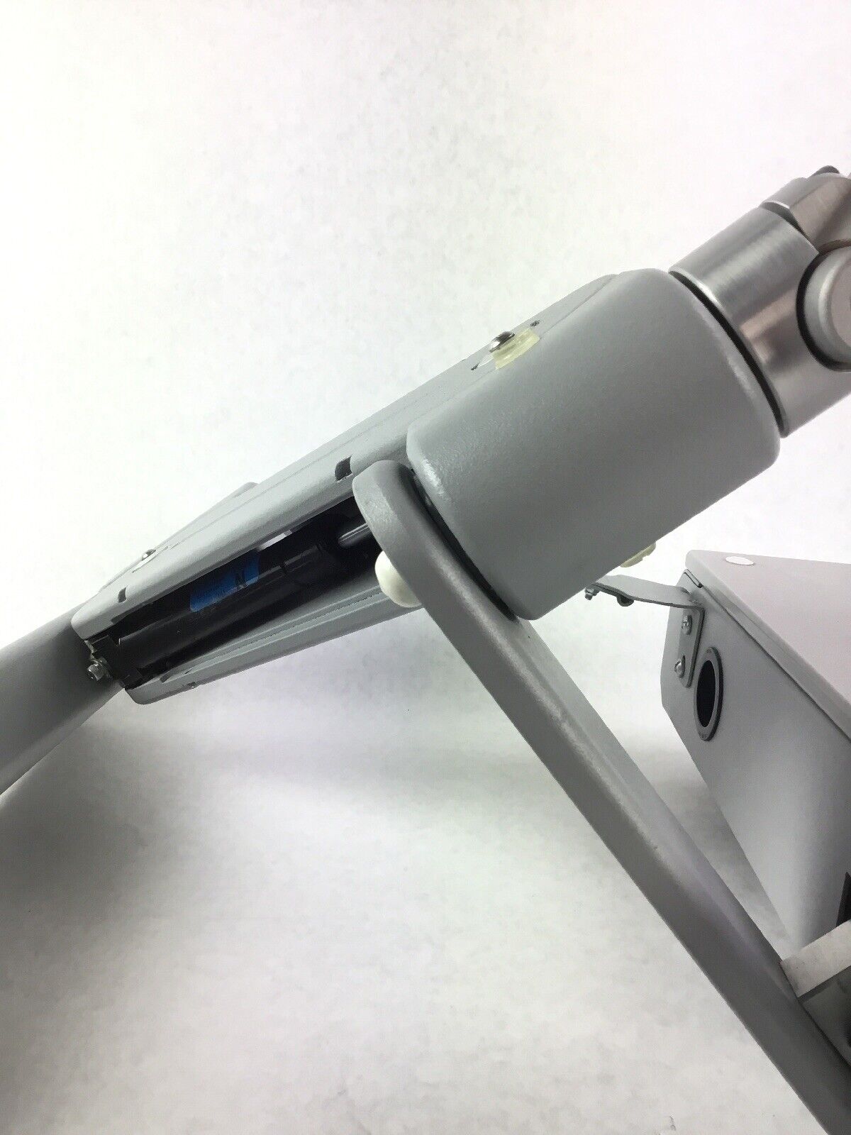 Wall Mount Medical Monitor + Keyboard Stand in the Style of Herman Miller - Read