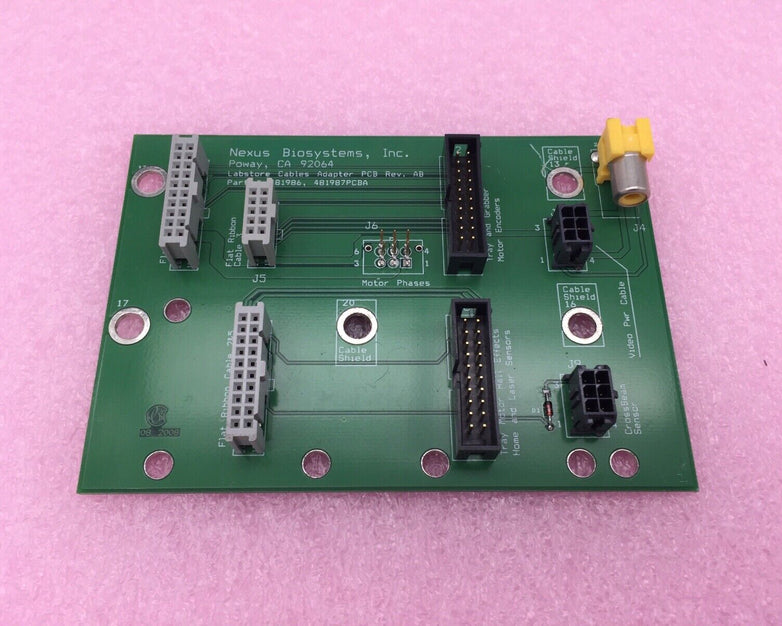 Nexus BioSystems 481986 PCB - Rev. AB - Replacement Part