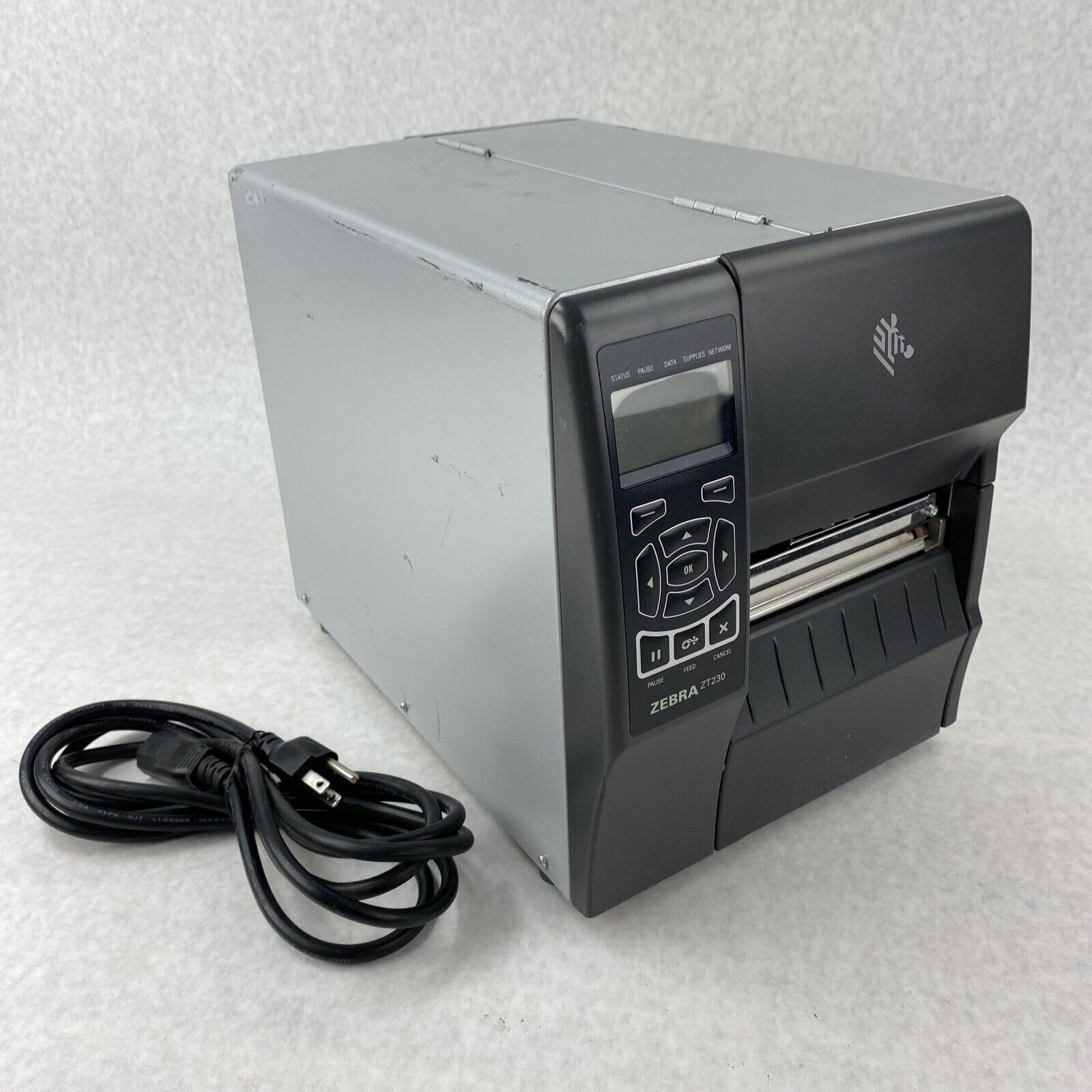 Zebra ZT230 Direct Thermal Barcode Label Printer ZT23042-T09200FZ USB & Serial