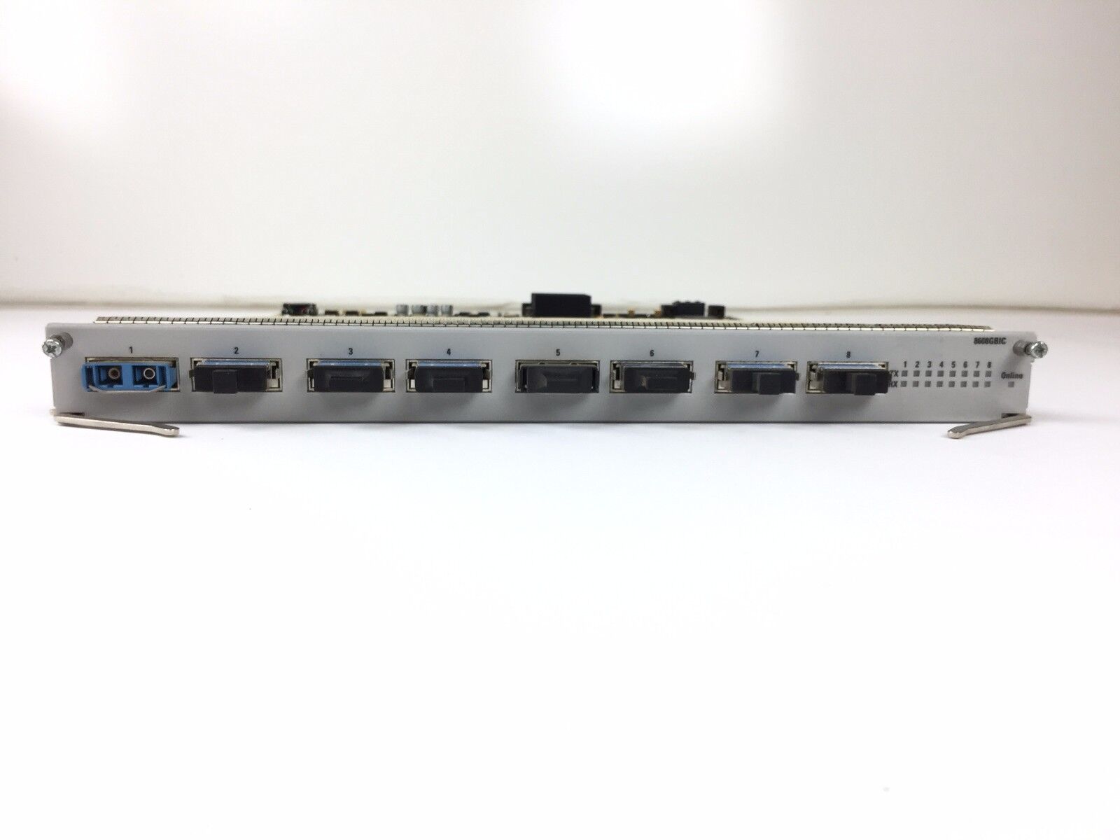 Nortel Passport 8010 8608GBIC DS1404015 8-Port 1000B-SX Router Switch Module