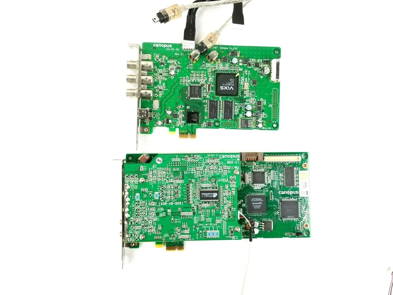 Canopus NHX-E2 PCI-E Non-Linear Editing card with NHX-E1