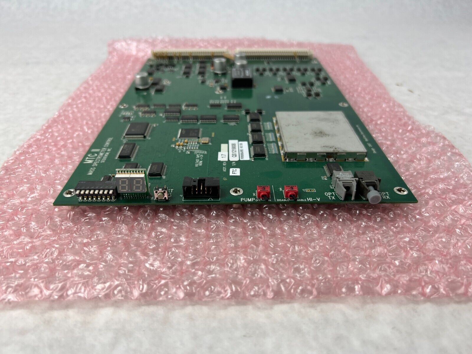 Sequenom Agena Biosciences Bruker MT9 MTC 2 Mass Spectrometer Control Board