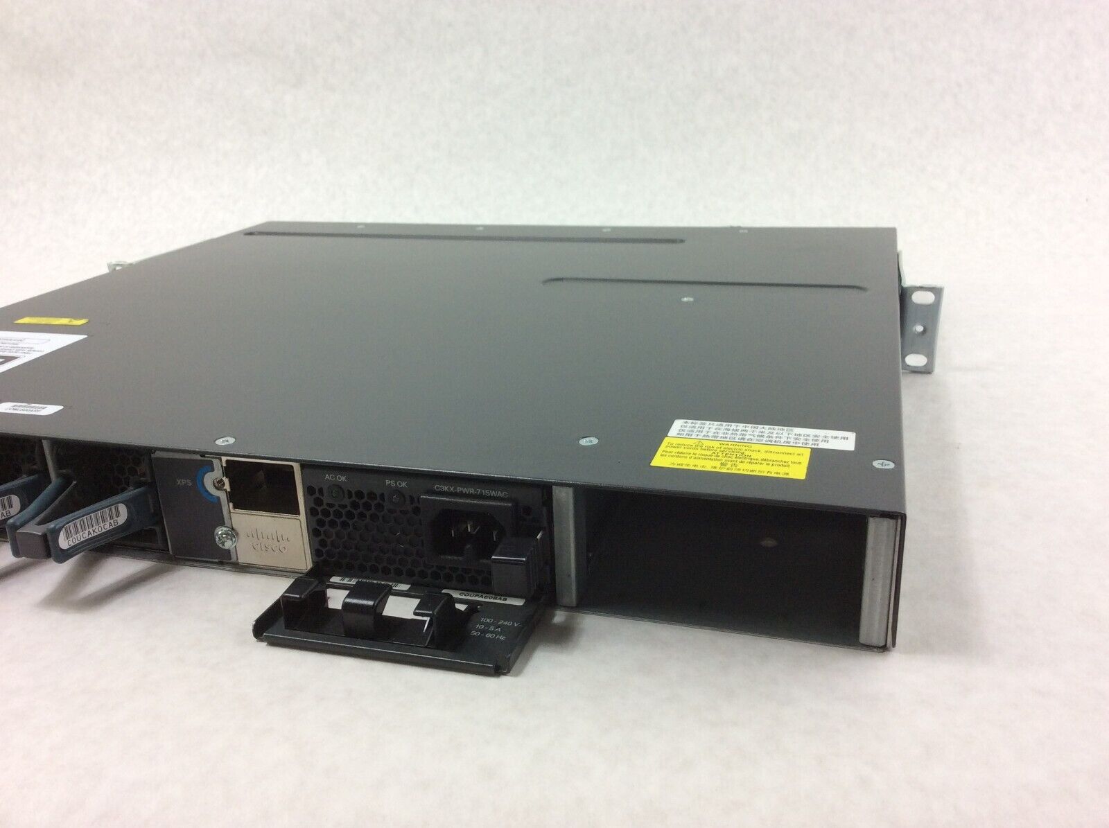 Cisco Catalyst 3560X GBE WS-C3560X-24P-S POE+ Network Switch