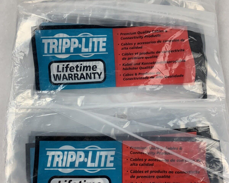 OEM LOT OF 10 NEW Tripp Lite P006-001 1' Power Extension Cord Cable