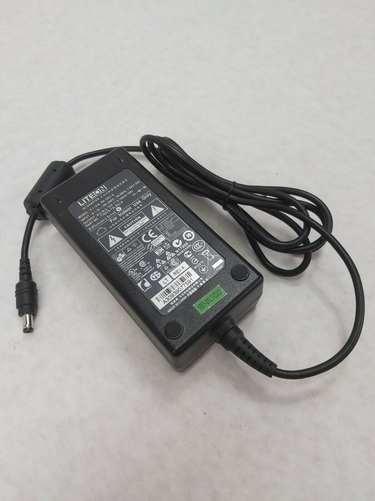 Liteon Power Supply AC Adapter PA-1051-0 770375-13L 60W 12V 4.16A UNTESTED