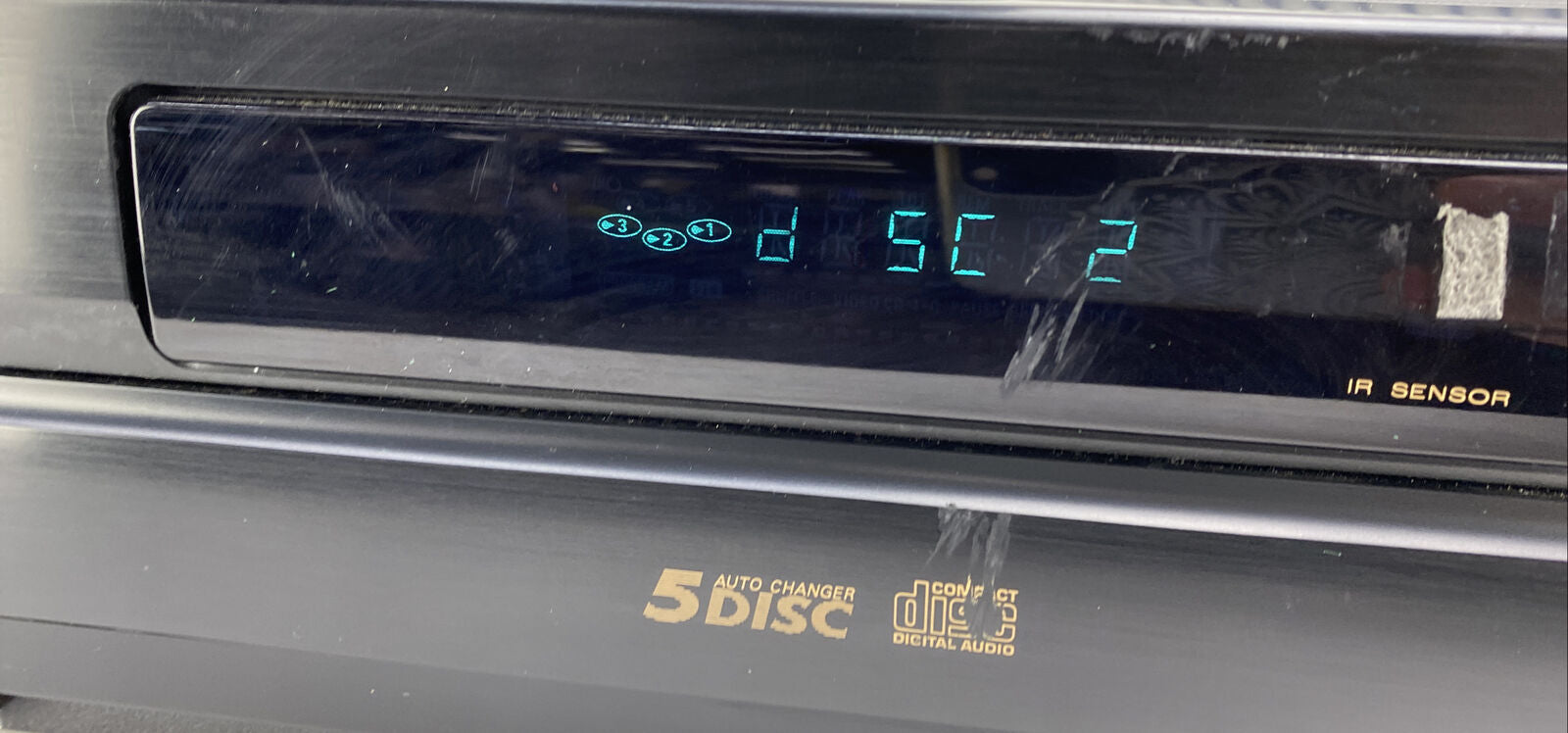 Marantz CC-48U BL 5 Disc CD Changer Player No Remote NEEDS REPAIR