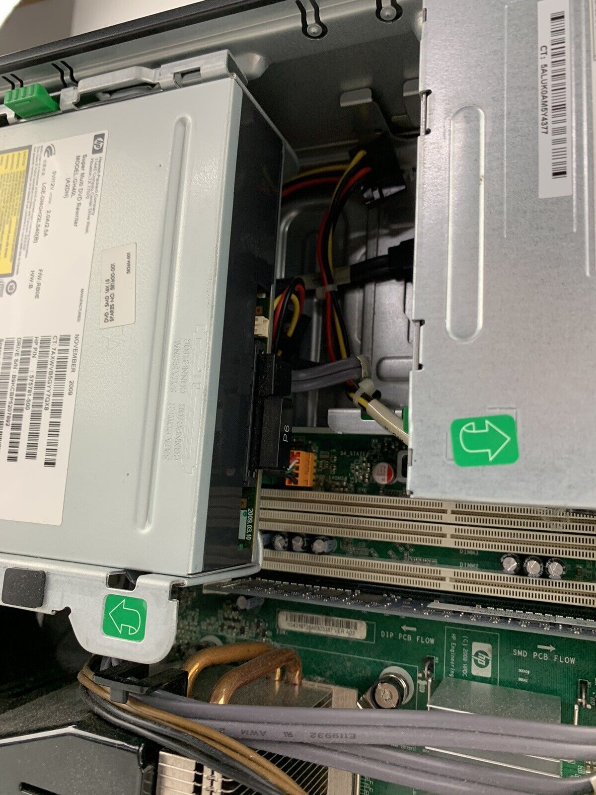 HP Compaq Pro 4000, Core 2 Duo E7500, 2G Ram, TESTED no HDD and OS.