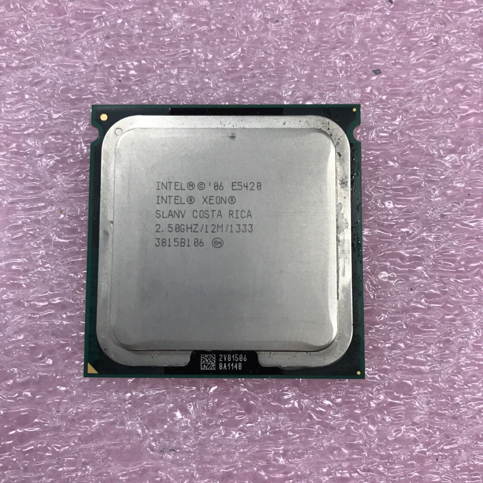 Lot of 2 Intel SLANV Xeon E5420 2.5 GHz LGA 771 Desktop CPU