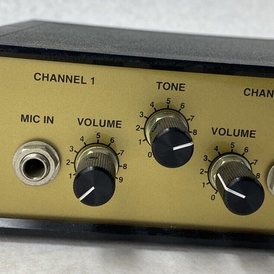 Lifeline Amplifier Classroom Amplification System 2 Channel Microphone Line