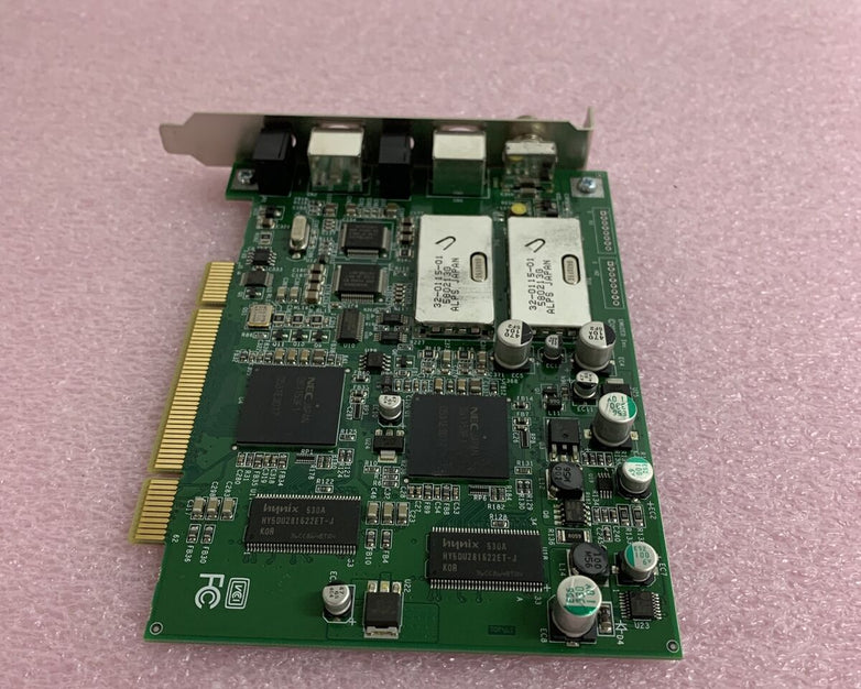 PC CN-0D6463 0D6463 Rev A00 Emuzed Rj Angel PCI Dual Tuner Interface Card