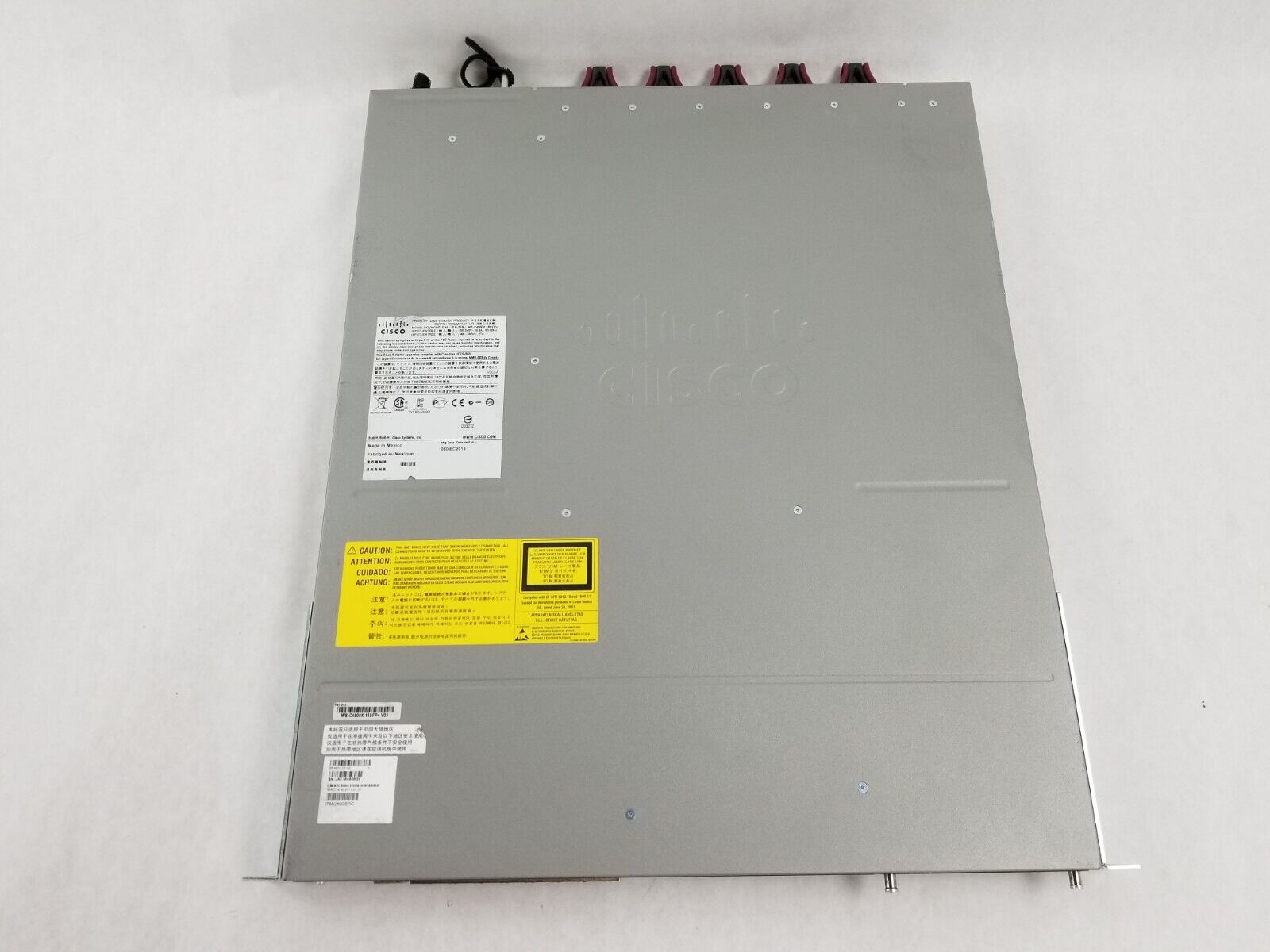 Cisco Catalyst 4500-X WS-C4500X-16SFP+ V03 16-Port 10GB Network Switch 2x 750W