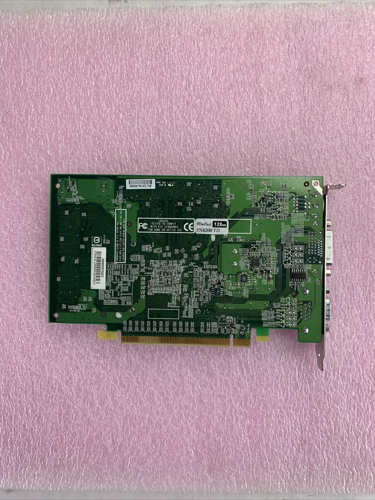 Leadtek WinFast 128MB PX6200 TD PCI-e Graphics Card