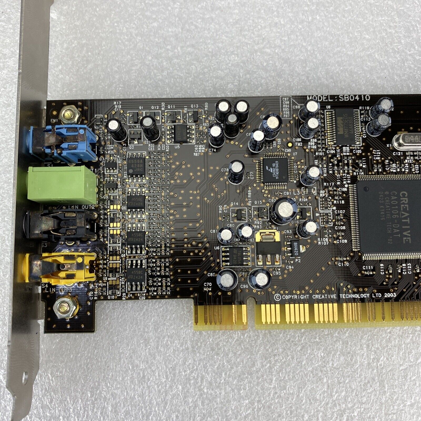 Creative Labs SB0410 Sound Blaster Live! 24-Bit PCI sound card