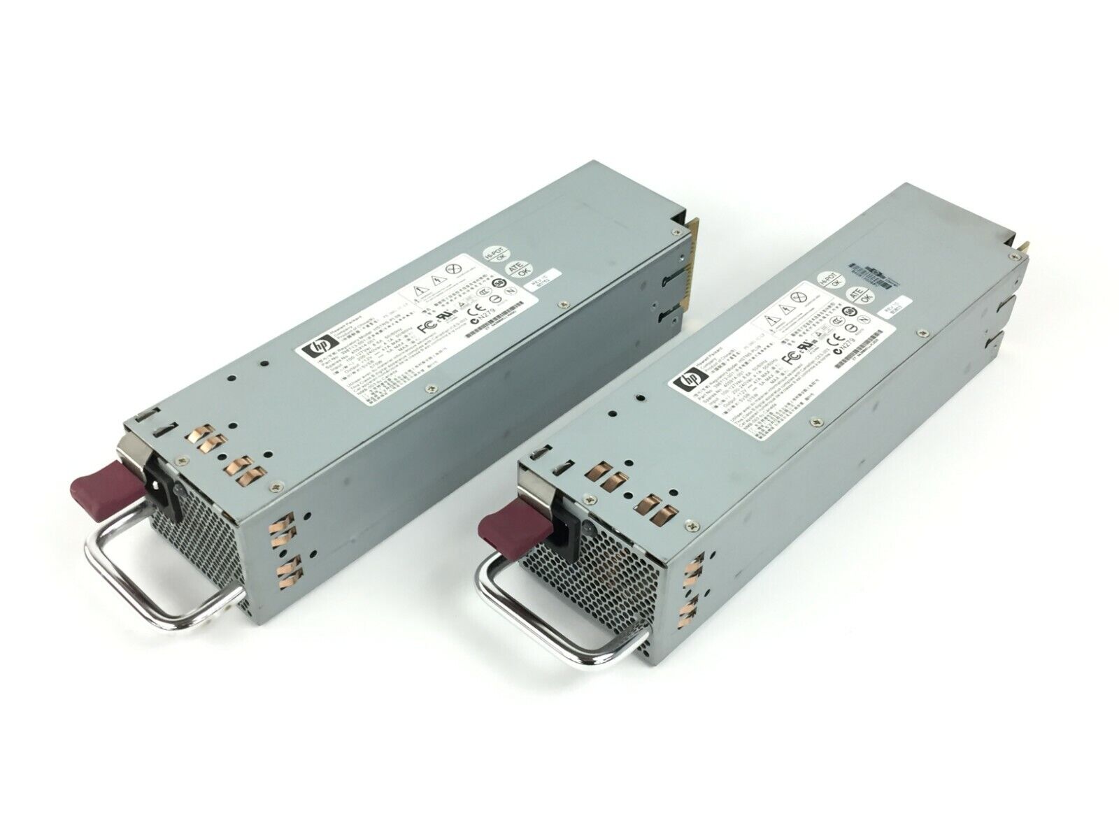 LOT OF (2) - HP 398713-001 405914-001 575W HSTNS-PL09 Power Supplies