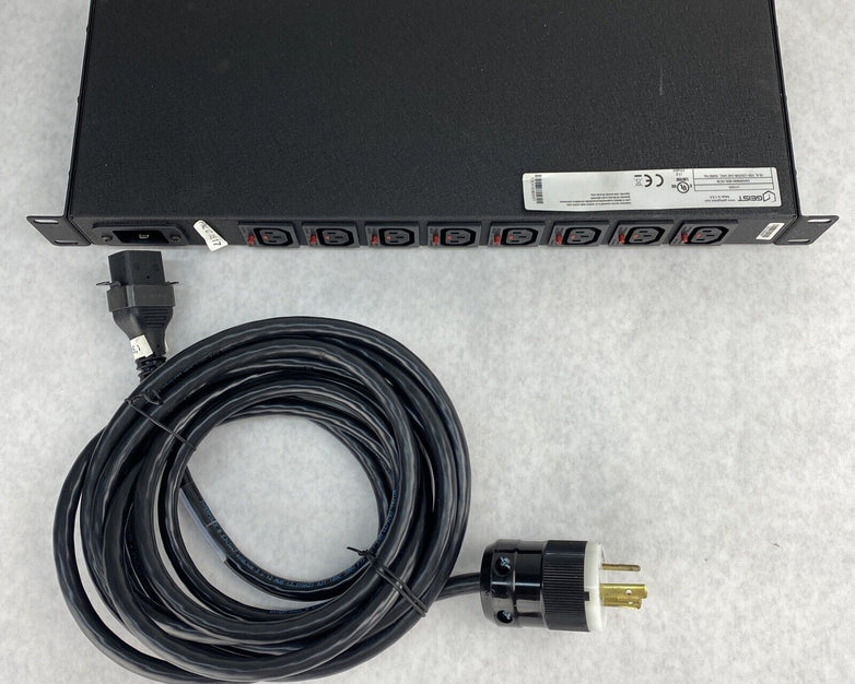 Geist UVHVRN082-002L13C20 Horizontal PDU 100 to 125V 200 to 240V 16/20A