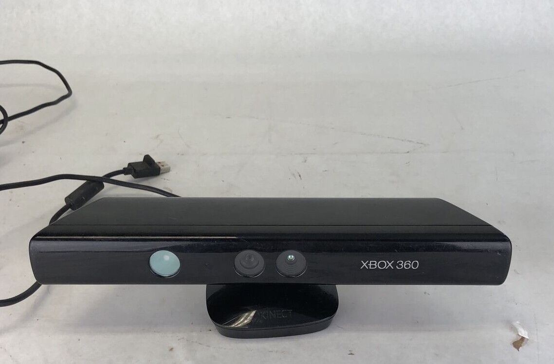 Genuine Microsoft Xbox 360 Kinect Sensor Bar - Model 1414 - Black