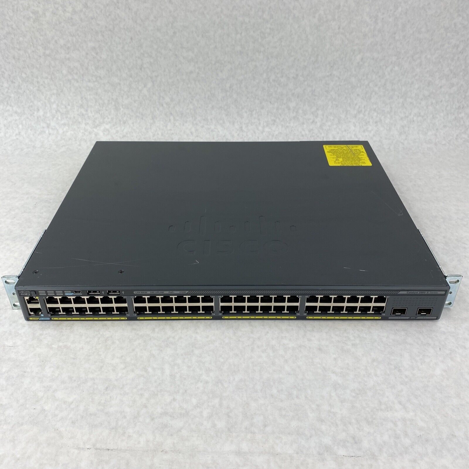 Cisco Catalyst 2960-X Series WS-C2960X-48LPD-L V07 48 Port Gigabit Switch