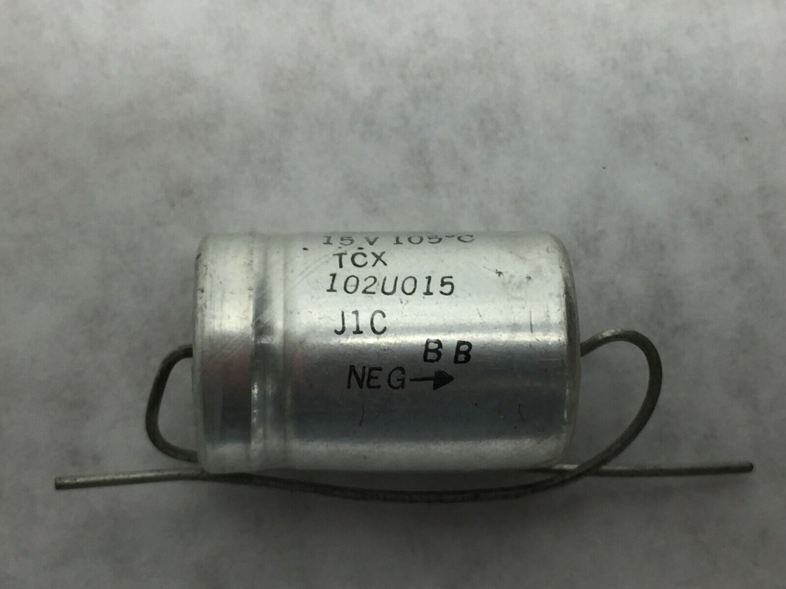 NOS Mallory Capacitor TCX102U015J1C  1000uF 15VDC   Lot of 8