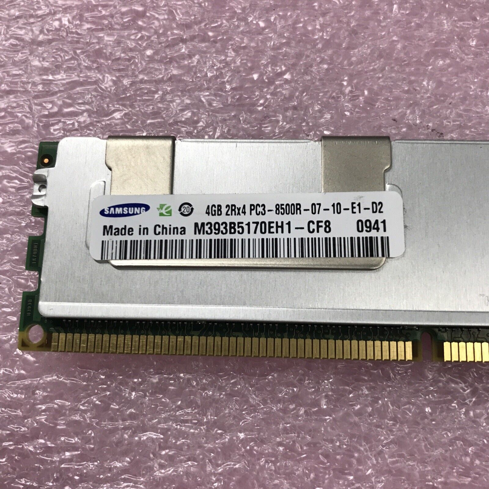 Samsung 36GB Kit 2Rx4 PC3-8500R-07-10-E1-D2 Server Ram M393B5170EH1-CFB