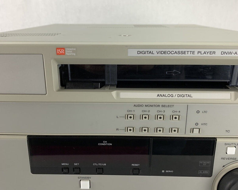 Sony Betacam SX digital Video Cassette Player DNW A22 For Parts and Repair