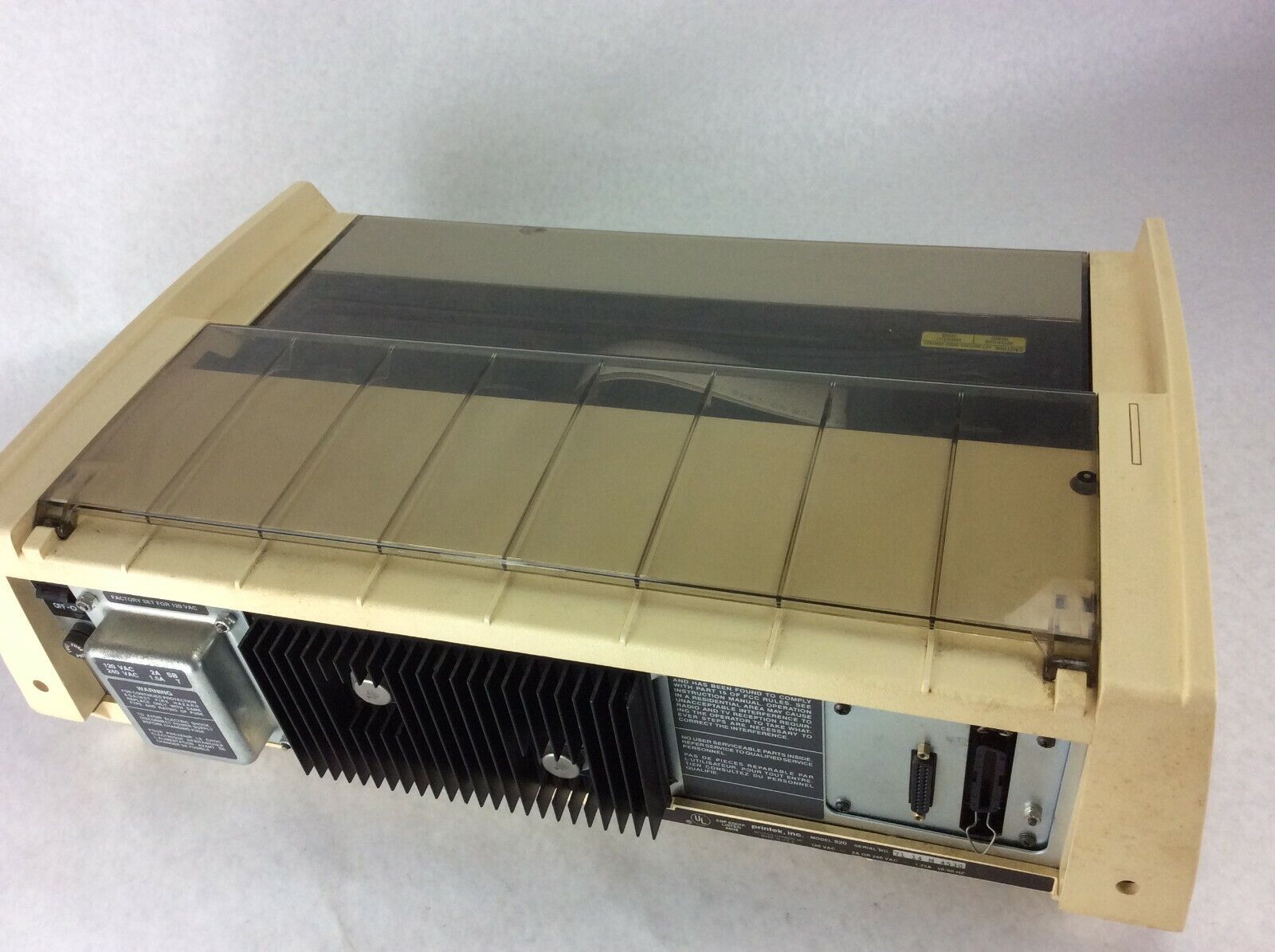 Printek Model 920 Dot Matrix Printer Serial