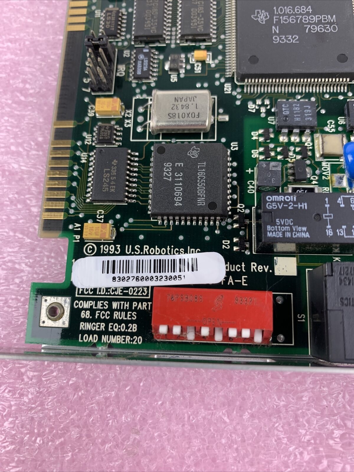 US ROBOTICS Circuit Board 1.012.0223-B Modem