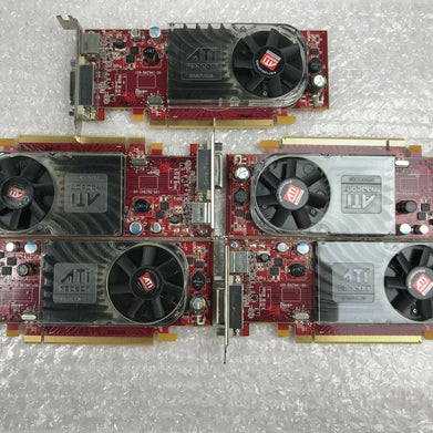 ATI Radeon 256MB PCI-E Graphics Cards 109-B62941-00 ATI-102-B62902(B) Lot of 5