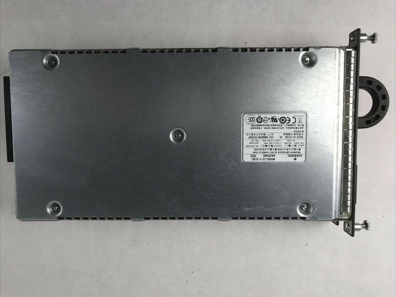 Emerson AA25440 AC Power Supply C3K-PWR-750WAC V01
