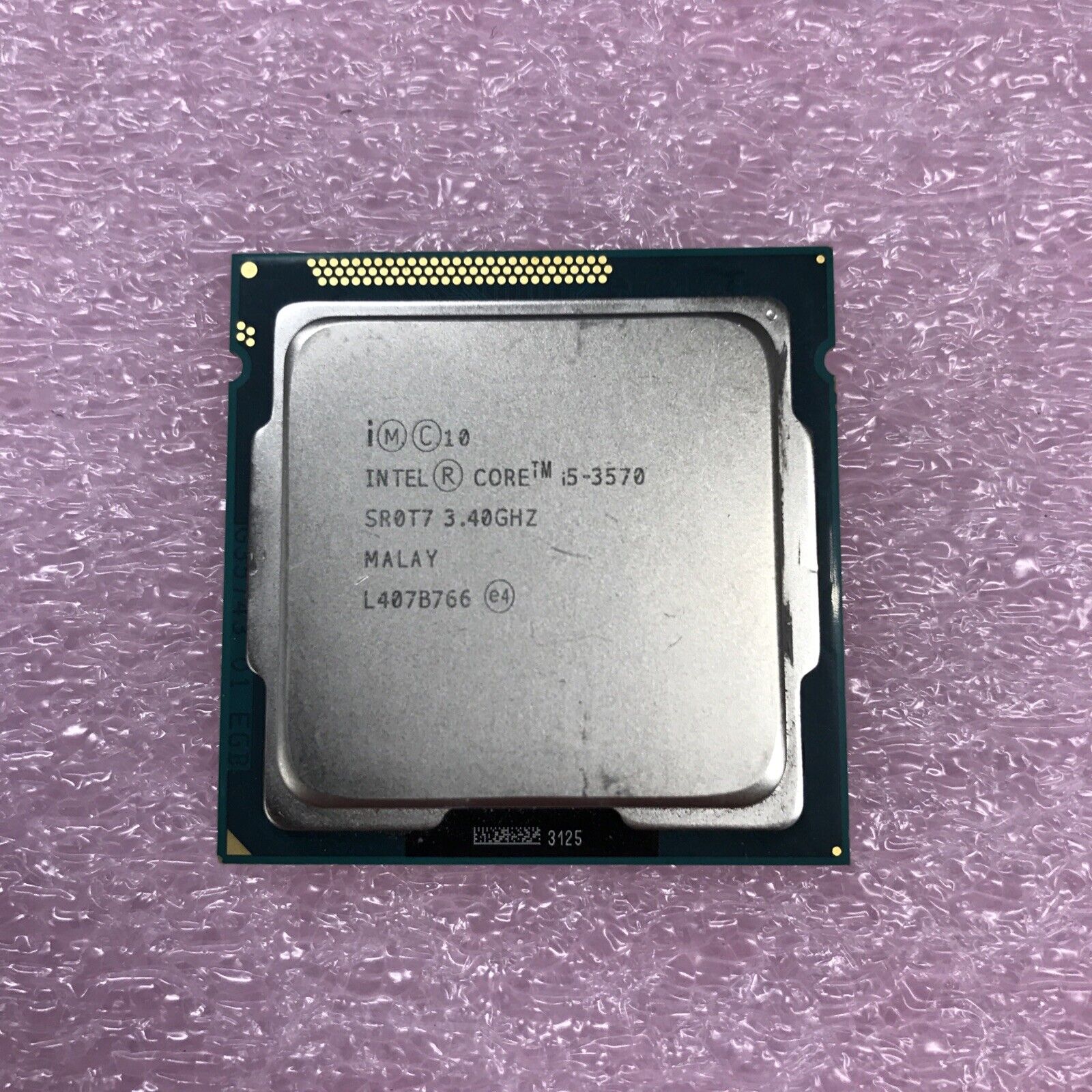 Intel Core i5-3570 3.40GHz Quad-Core CPU Processor SR0T7 LGA1155 Socket