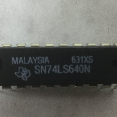 TEXAS SN74LS640N, IC BUS TRANSCEIVER 8BIT 20 DIP, Lot of 3