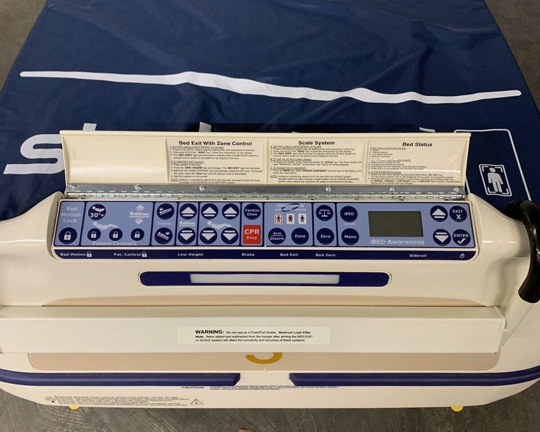 Stryker Epic Bed 2030 Critical Care Hospital Bed Comfort Gel Mattress For Parts