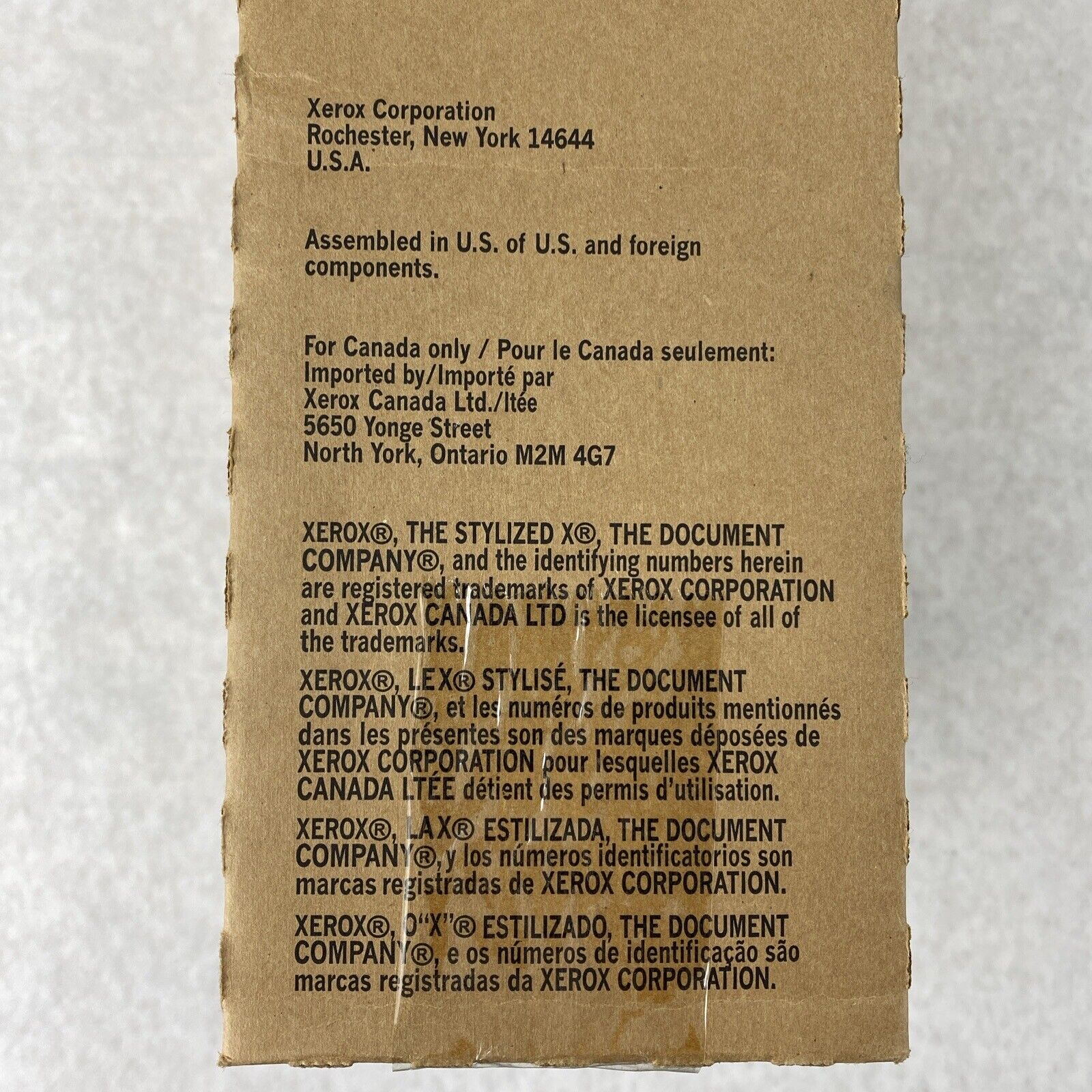 Xerox 8R12896 Genuine OEM Waste Toner Bottle 232 238 245 255 265 275