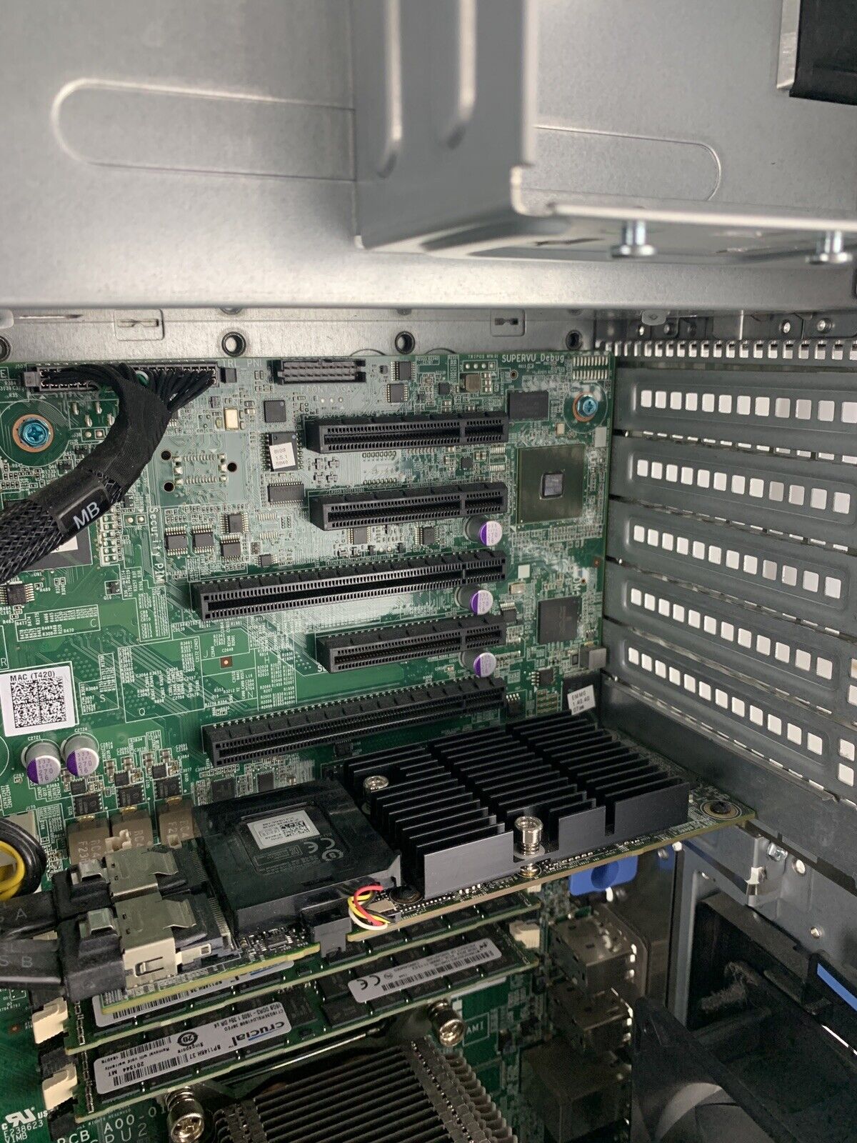 Poweredge T420 Server 2 x E5-2450 2.10 Ghz 96 GB H710 Raid No HDD No OS