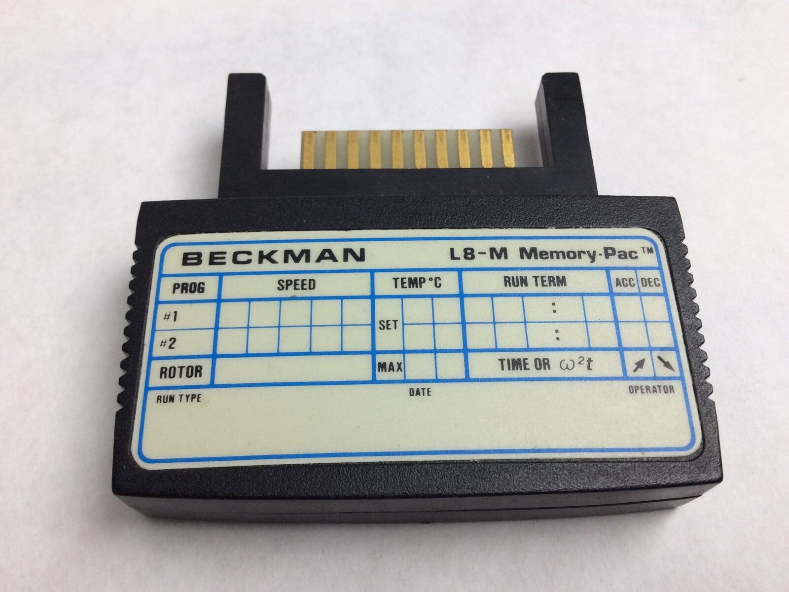 Beckman Instruments L8-M Memory Pac, Centrifuge Sceince Lab Equipment L8 M