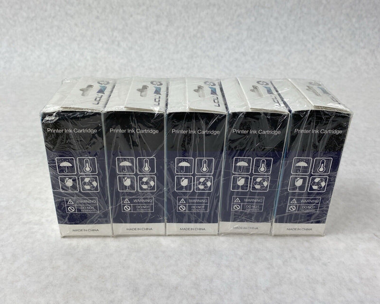 Lot of 5 LCL Compatible For HP Replacement Yllw Ink Printer Cartridge LCL-C4913A